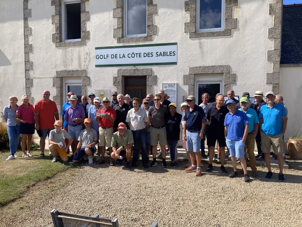 Membres de l'association sportive du Golf de la Côte des Sables